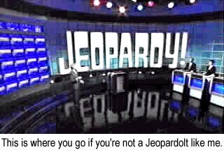 Jeopardy set